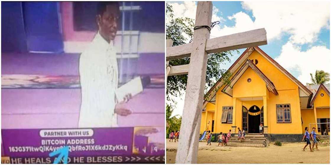 Nigerians react as church tells 'partners' to make financial commitments via its Bitcoin wallet Nigerians react as church tells 'partners' to make financial commitments via its Bitcoin wallet
