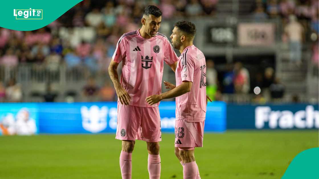 Sergio Busquets, Jordi Alba, Inter Miami, Fort Lauderdale, USA, Nashville. Sergio Busquets, Jordi Alba, Inter Miami, Fort Lauderdale, USA, Nashville.