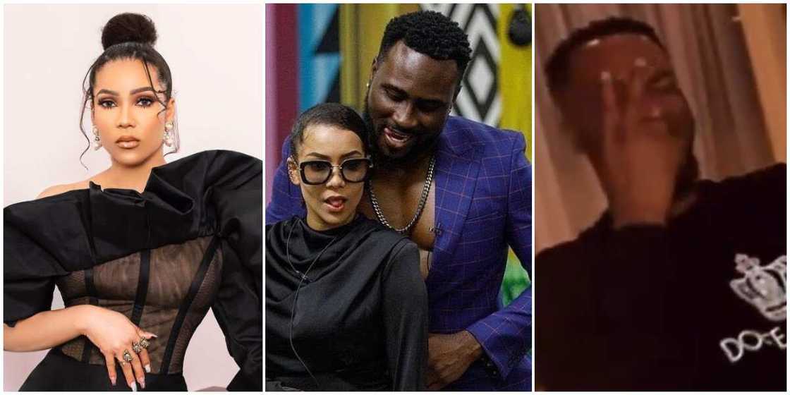 Video of Maria calling Pere name of Cubana's brother-in-law in BBNaija house Video of Maria calling Pere name of Cubana's brother-in-law in BBNaija house