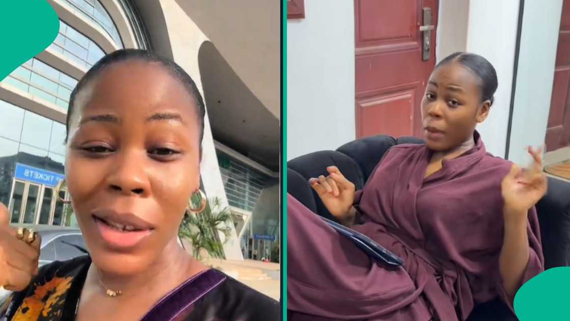 Lady says she missed a train at Alagomeji Station. Lady says she missed a train at Alagomeji Station.