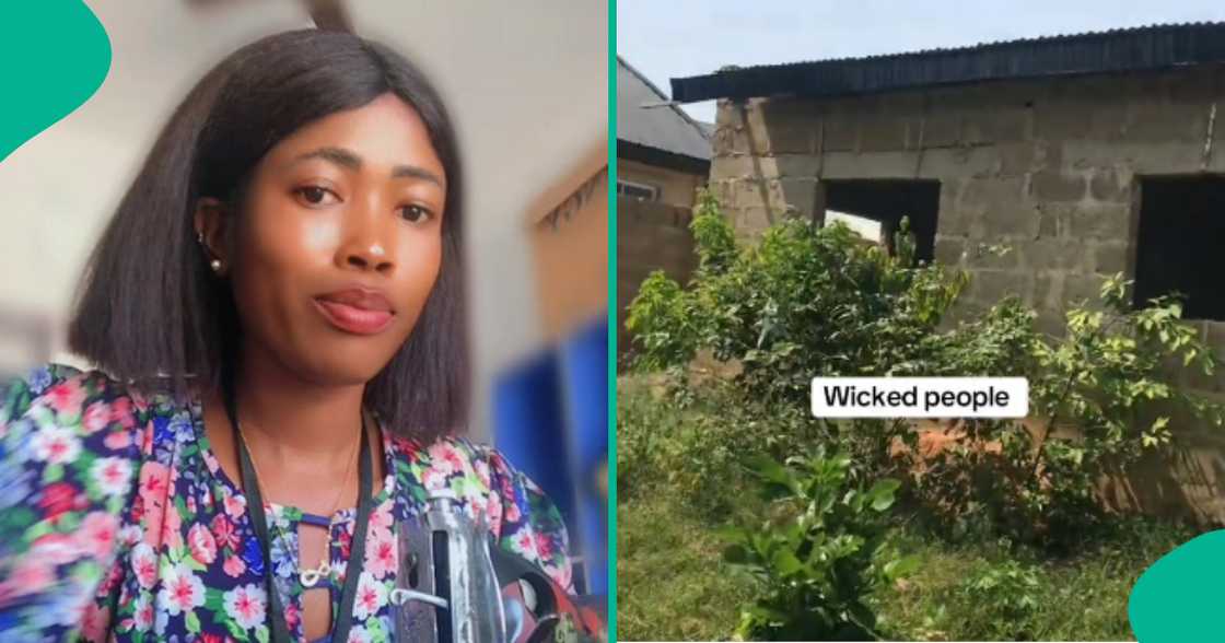 Lady cries out, shows her house but says she can't go inside it Lady cries out, shows her house but says she can't go inside it