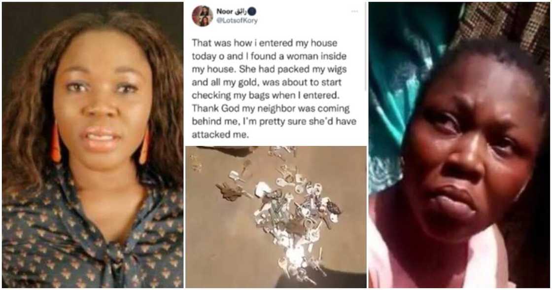 Actress Yetunde Akilapa once again caught stealing.