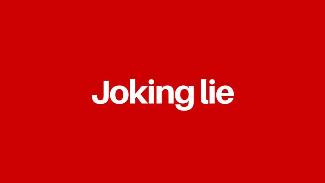 It is part of the joke It is part of the joke