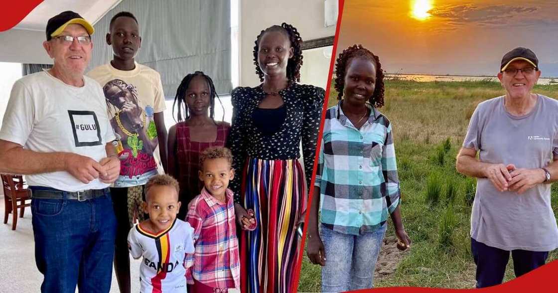 White man marries single mum of 2, relocates with her after having twins White man marries single mum of 2, relocates with her after having twins