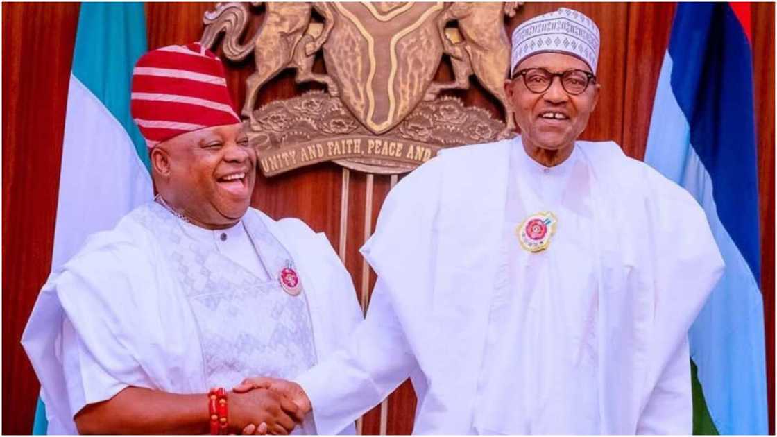 Ademola Adeleke/President Muhammadu Buhari/2023 election/Osun/APC/PDP