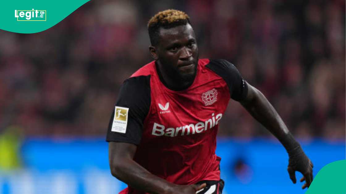 Victor Boniface, Bayer Leverkusen, Super Eagles, Rikke Hermine Jensen. Victor Boniface, Bayer Leverkusen, Super Eagles, Rikke Hermine Jensen.