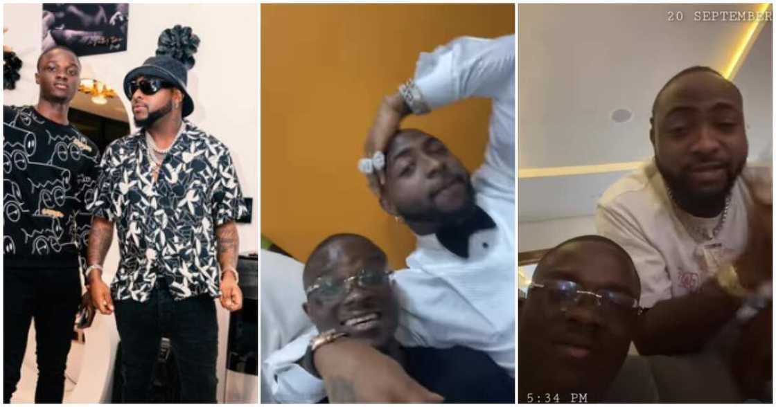 Davido and Maleek Davido and Maleek