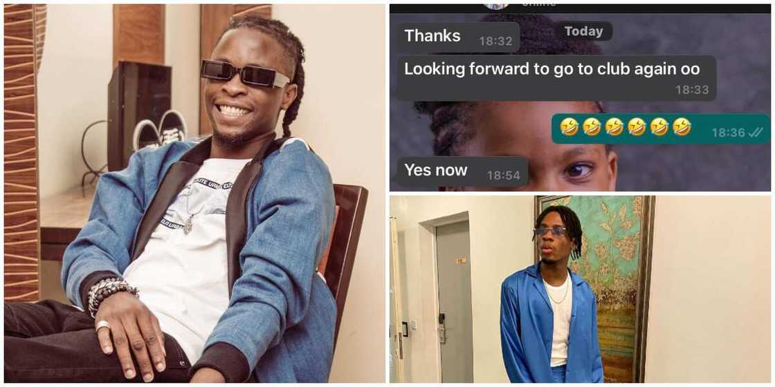 Wife Wants to Go Clubbing Again after Meeting Laycon, Joeboy and Seyi Law on Her First Visit Wife Wants to Go Clubbing Again after Meeting Laycon, Joeboy and Seyi Law on Her First Visit