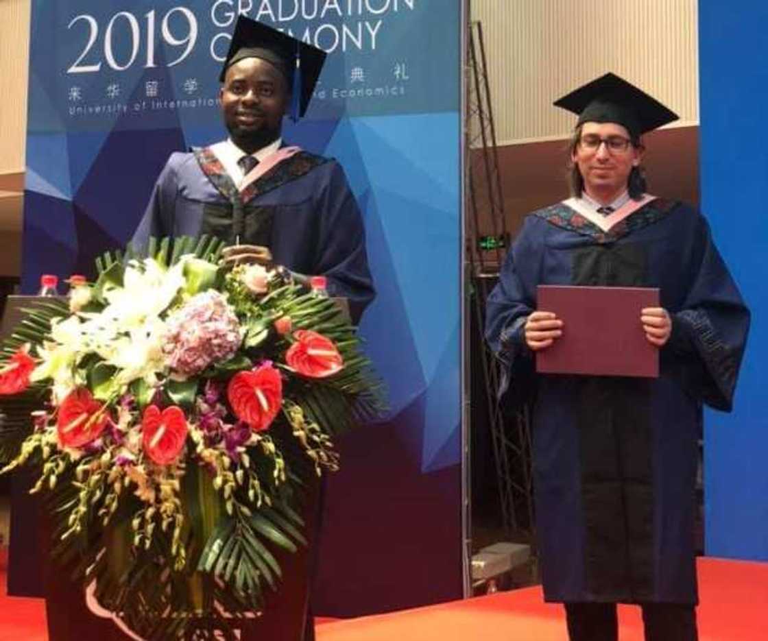 Nigerian man emerges most outstanding student in Chinese university Nigerian man emerges most outstanding student in Chinese university