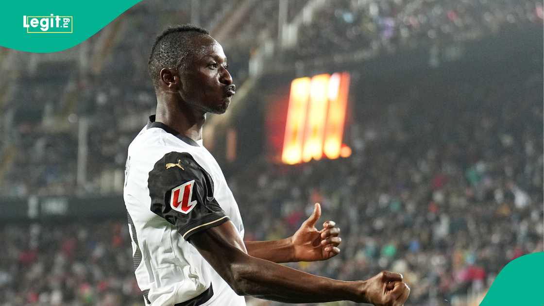 Umar Sadiq made the 23-man list for Super Eagles under coach Eric Chell but did not play in the World Cup qualifiers. Umar Sadiq made the 23-man list for Super Eagles under coach Eric Chell but did not play in the World Cup qualifiers.