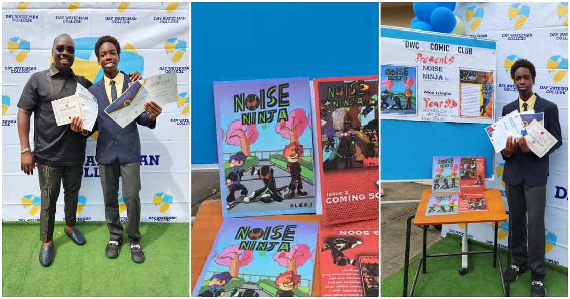 Obi Cubana's son Alex Iyiegbu releases new book, wins awards. Obi Cubana's son Alex Iyiegbu releases new book, wins awards.