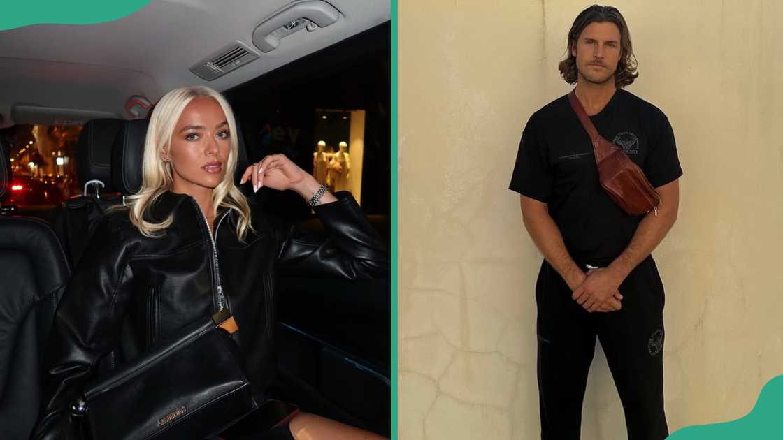 Elys Hutchinson poses for a photo in a vehicle (L). Alex Snell in black attire stands in front of a wall (R). Elys Hutchinson poses for a photo in a vehicle (L). Alex Snell in black attire stands in front of a wall (R).