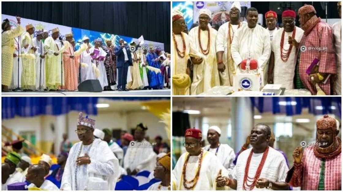Ooni of Ife, Pastor Enoch Adeboye, monarchs, Redemption Camp, RCCG Ooni of Ife, Pastor Enoch Adeboye, monarchs, Redemption Camp, RCCG
