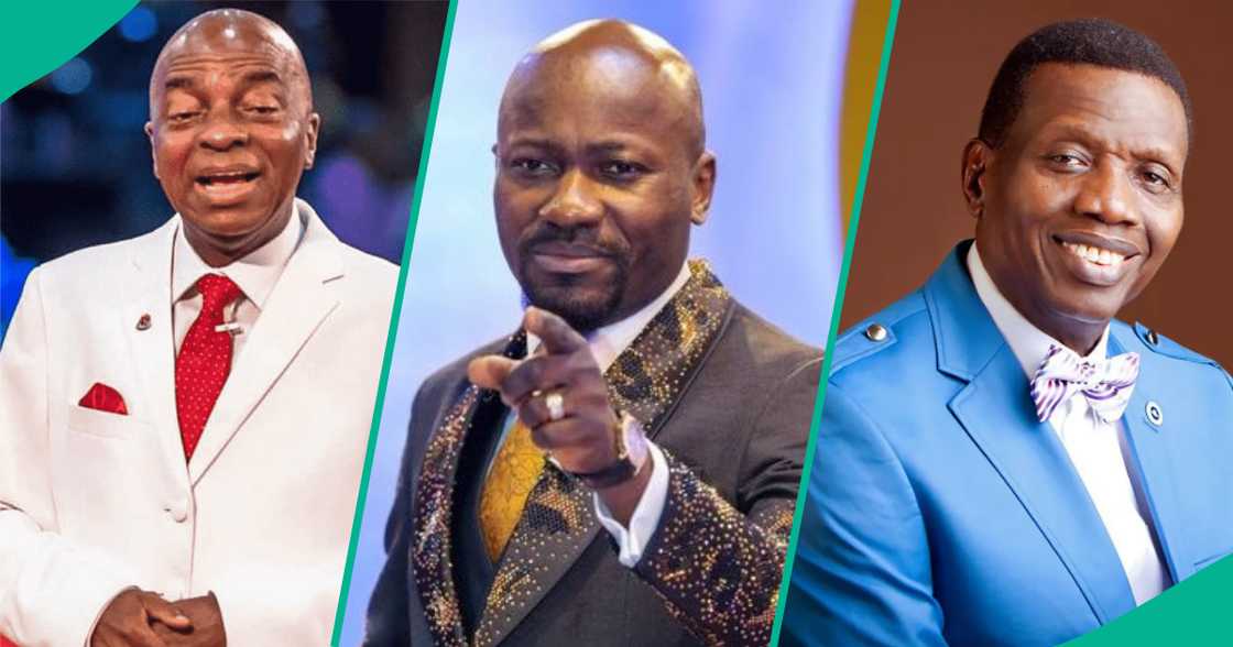 The list of Nigeria's richest pastors according to Deeone The list of Nigeria's richest pastors according to Deeone