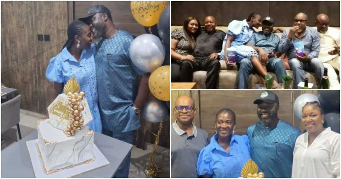 Mercy Johnson, Prince Okojie, birthday party