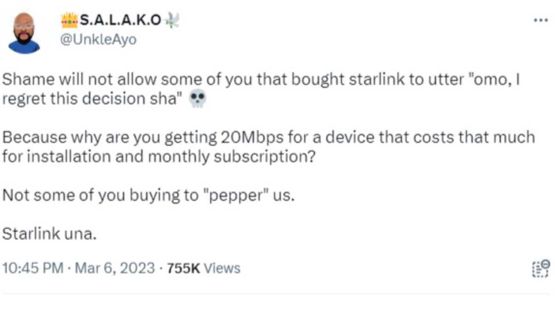 Starlink speed varies. Starlink speed varies.