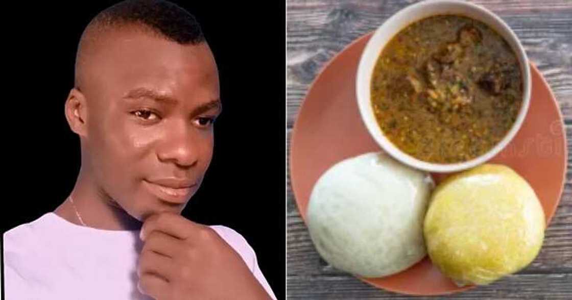 Man claims ogbono soup is forbidden in Asaba