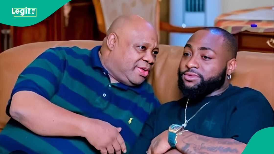 Davido calls his uncle Ademola Adeleke after Osun poll victory Davido calls his uncle Ademola Adeleke after Osun poll victory