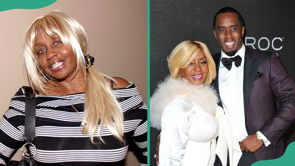 Janice Combs at the Lobby and Janice Combs and her son Sean 'Diddy' Combs at 'Diddy's' Exclusive Birthday Celebration
