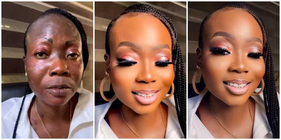Makeup transformation Makeup transformation