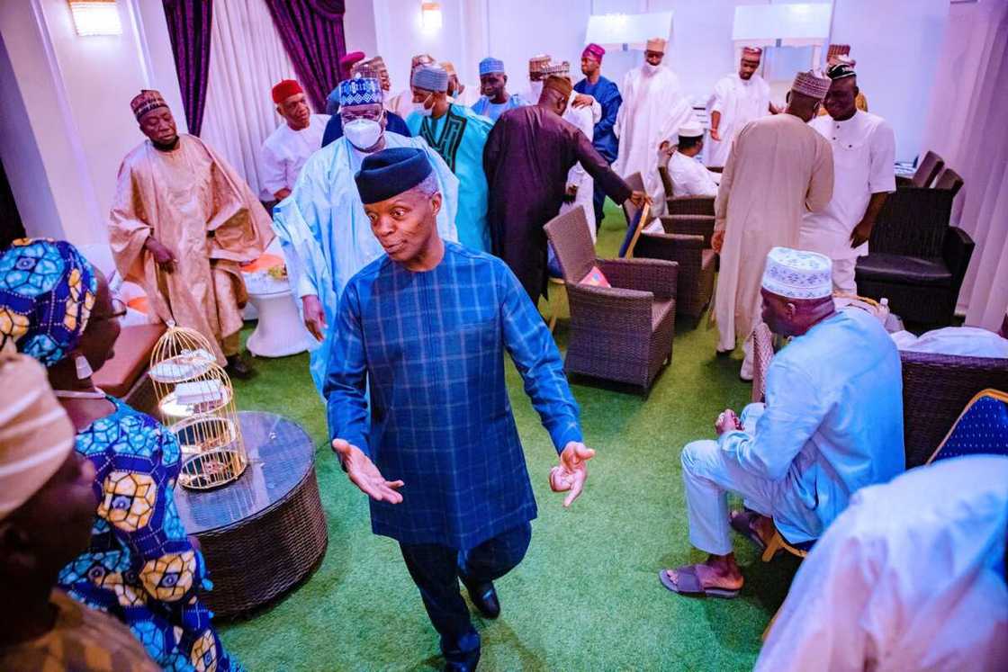 Osinbajo and senators