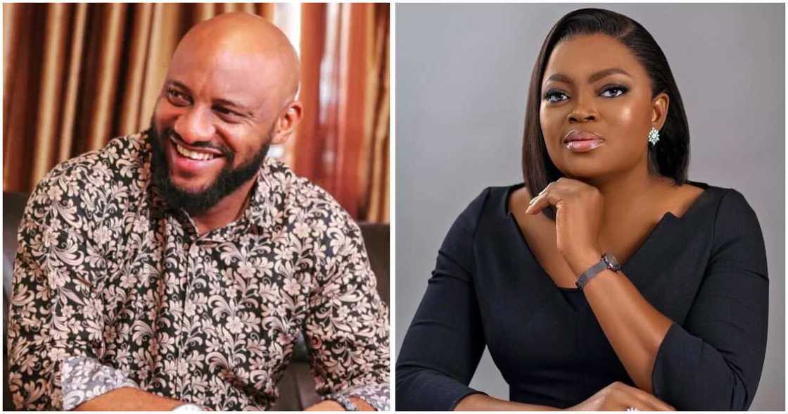 Yul Edochie, Funke Akindele Yul Edochie, Funke Akindele