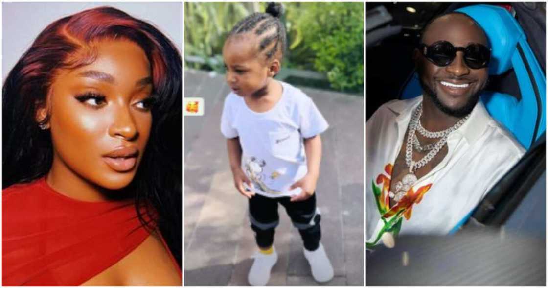 Davido's alleged 4th baby mama, Larissa London