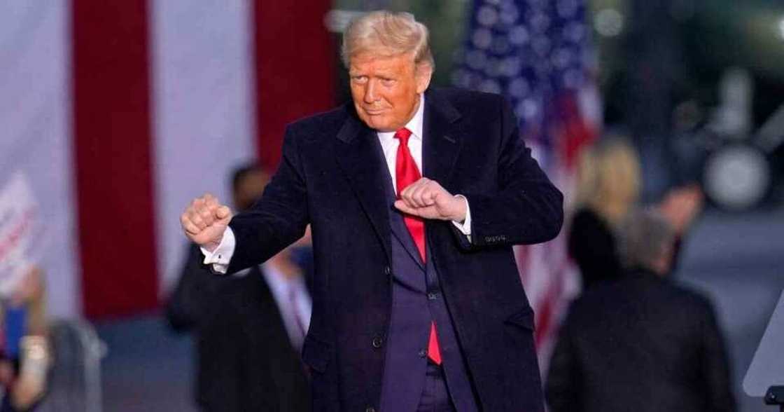 Incumbent US President Donald Trump in a past event. Photo: BBC Incumbent US President Donald Trump in a past event. Photo: BBC
