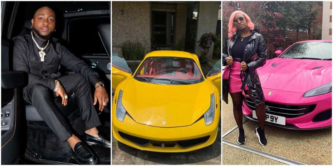 Davido and Cuppy Davido and Cuppy