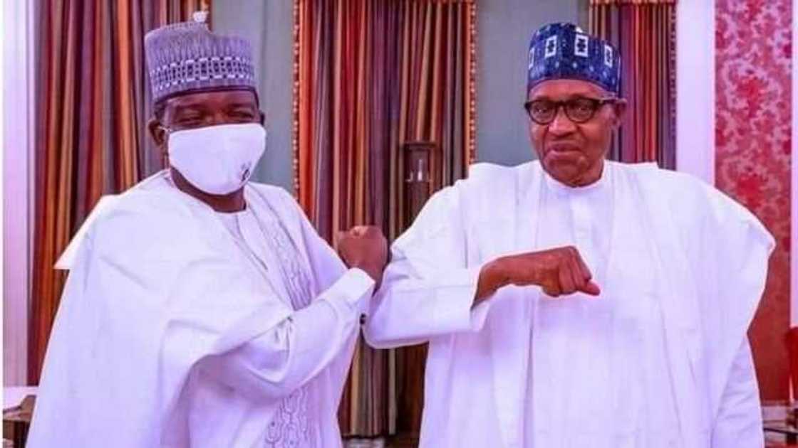 Shugaba Buhari Ya Taya Matawalle Murna komawa APC Shugaba Buhari Ya Taya Matawalle Murna komawa APC