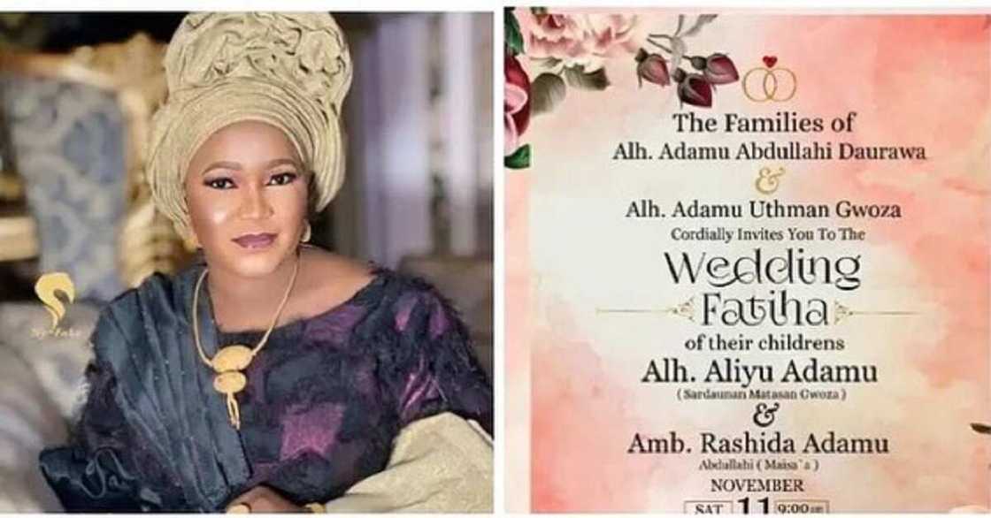 Rashida mai sa'a za ta yi aure Rashida mai sa'a za ta yi aure