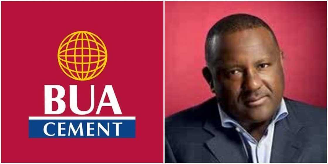 BUA Cement Plans to Pay N70billion to Shareholders, as Founder Set to Earn N65billion BUA Cement Plans to Pay N70billion to Shareholders, as Founder Set to Earn N65billion