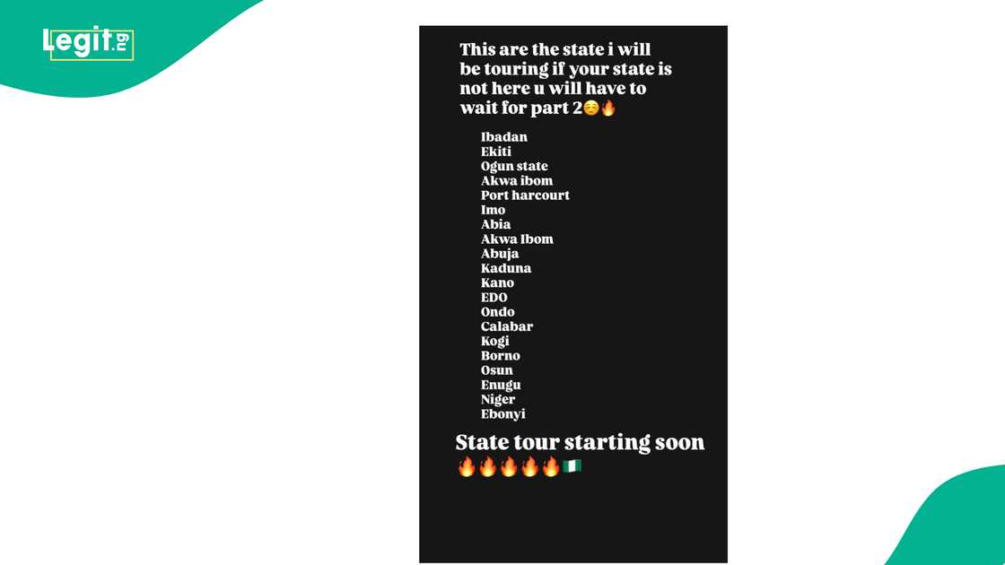 Peller draws inspiration from IShowSpeed as he announces his first tour of Nigeria.