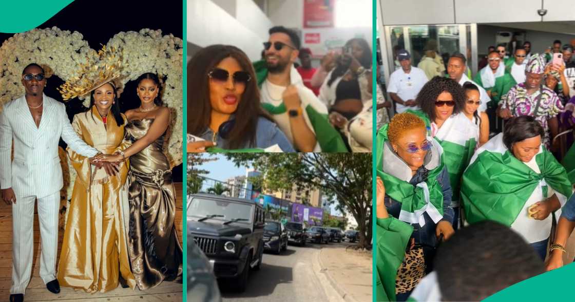 Pre-Wedding vibes: Iyabo Ojo welcomes Tanzanian in-laws with joyful dance and luxury cars Pre-Wedding vibes: Iyabo Ojo welcomes Tanzanian in-laws with joyful dance and luxury cars