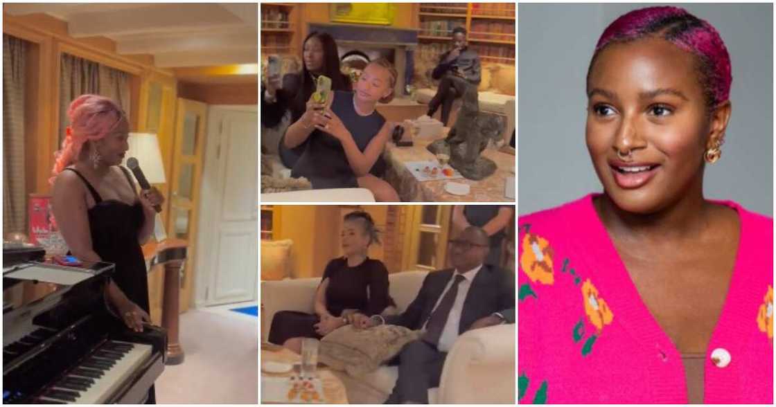 Cuppy, Femi Otedola 60th birthday Cuppy, Femi Otedola 60th birthday