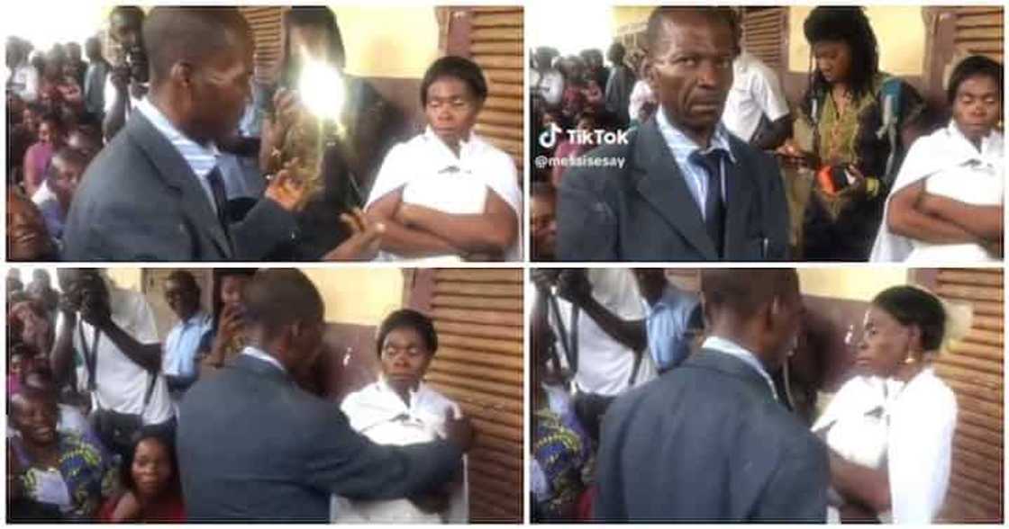 Amarya ta ki yarda ta rungume angonta Amarya ta ki yarda ta rungume angonta