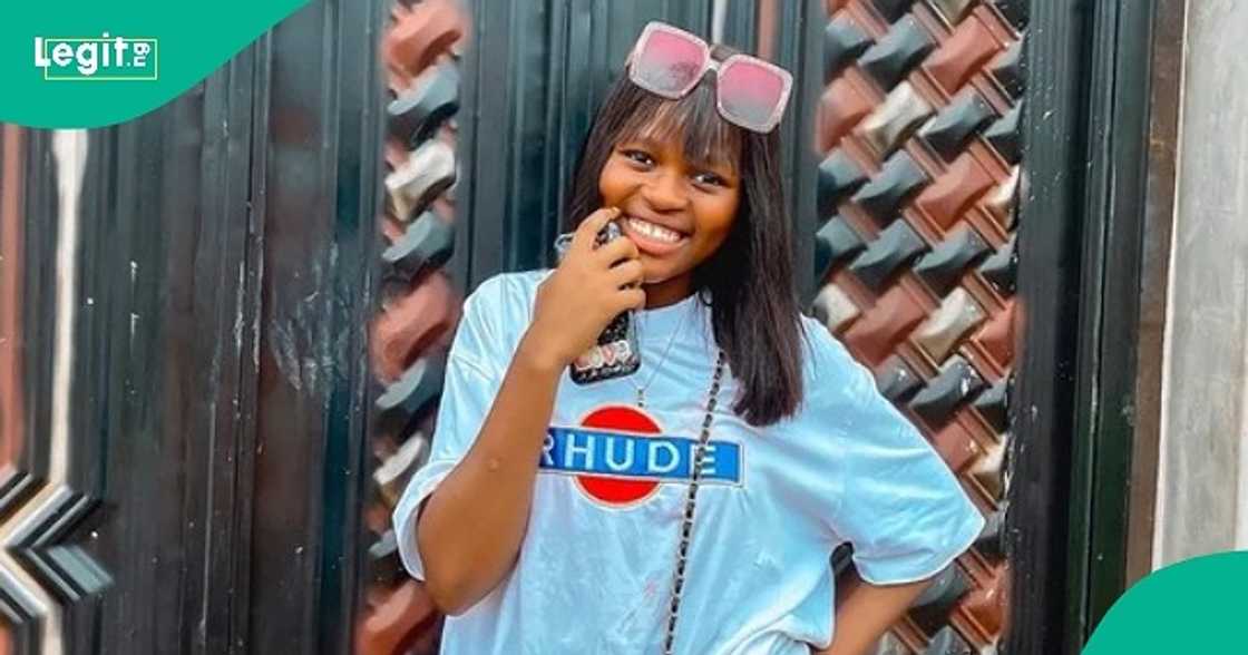 Girl who signed out from secondary school like a final year student rejoices over her WAEC 2025 result.