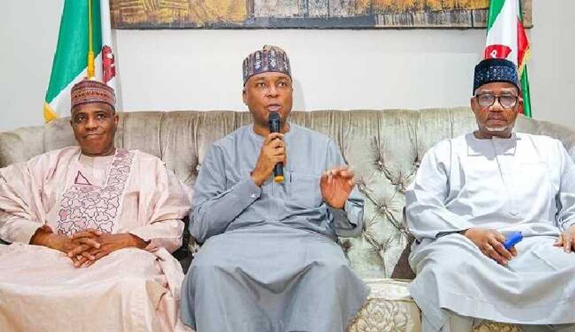 Saraki, Tambuwal da Bala