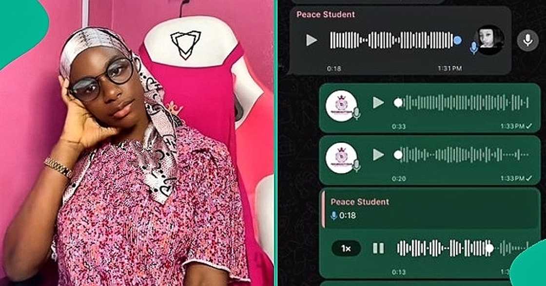 Nail technician shares messages from apprentice. Nail technician shares messages from apprentice.