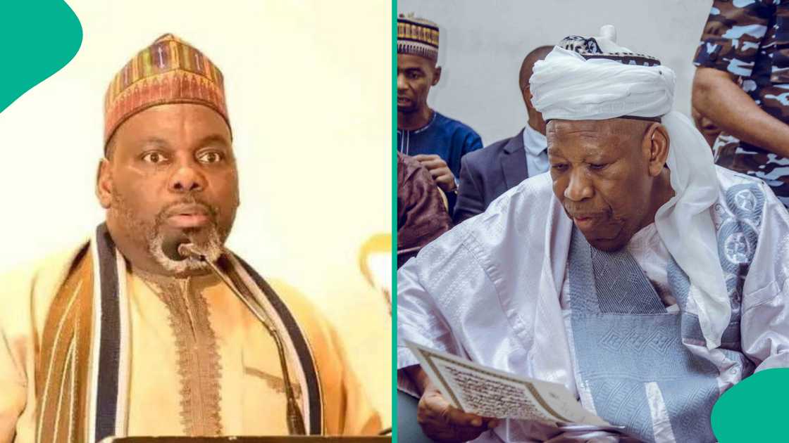 Muaz Magaji da Abdullahi Ganduje Muaz Magaji da Abdullahi Ganduje