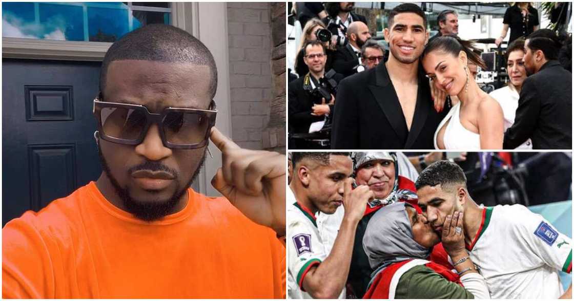 Peter PSquare reacts to Achraf Hakimi divorce. Peter PSquare reacts to Achraf Hakimi divorce.