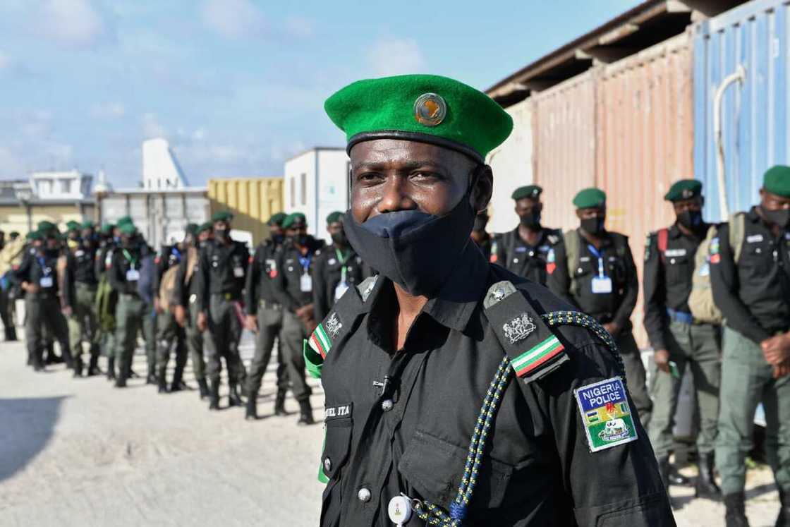 'Yan sandan Najeriya 144 sun isa Somaliya domin tabbatar da tsaro