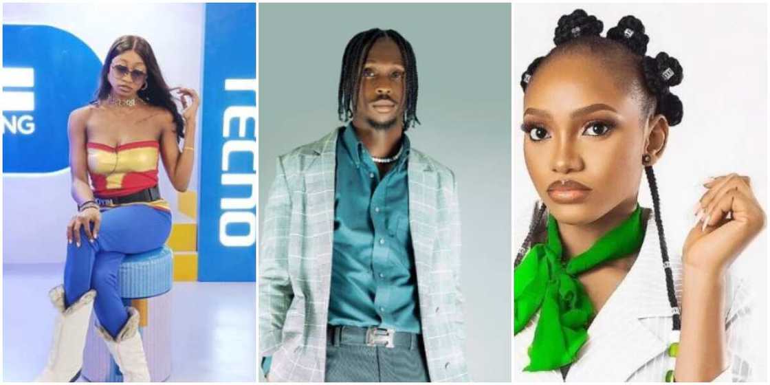 BBNaija's Level 3 housemates BBNaija's Level 3 housemates