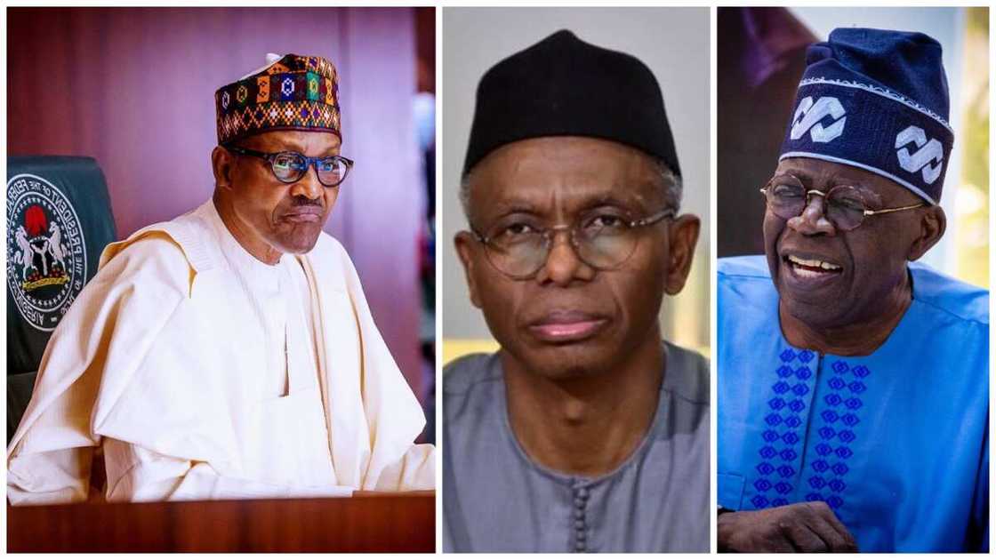 President Muhammadu Buhari, Bola Tinubu, Kaduna state governor, bandits, North-West region, Nasir El-Rufai