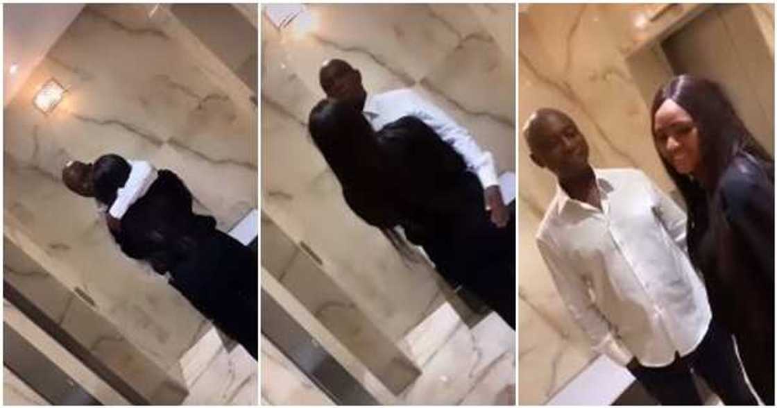 Regina Daniels and husband Ned Nwoko give couple goals Regina Daniels and husband Ned Nwoko give couple goals