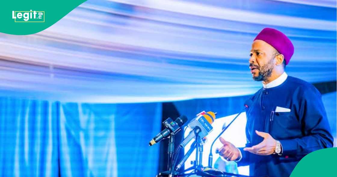 Former minister Chukwuemeka Nwajiuba declares his intention to contest the presidency in 2027 on the ADC platform. Former minister Chukwuemeka Nwajiuba declares his intention to contest the presidency in 2027 on the ADC platform.