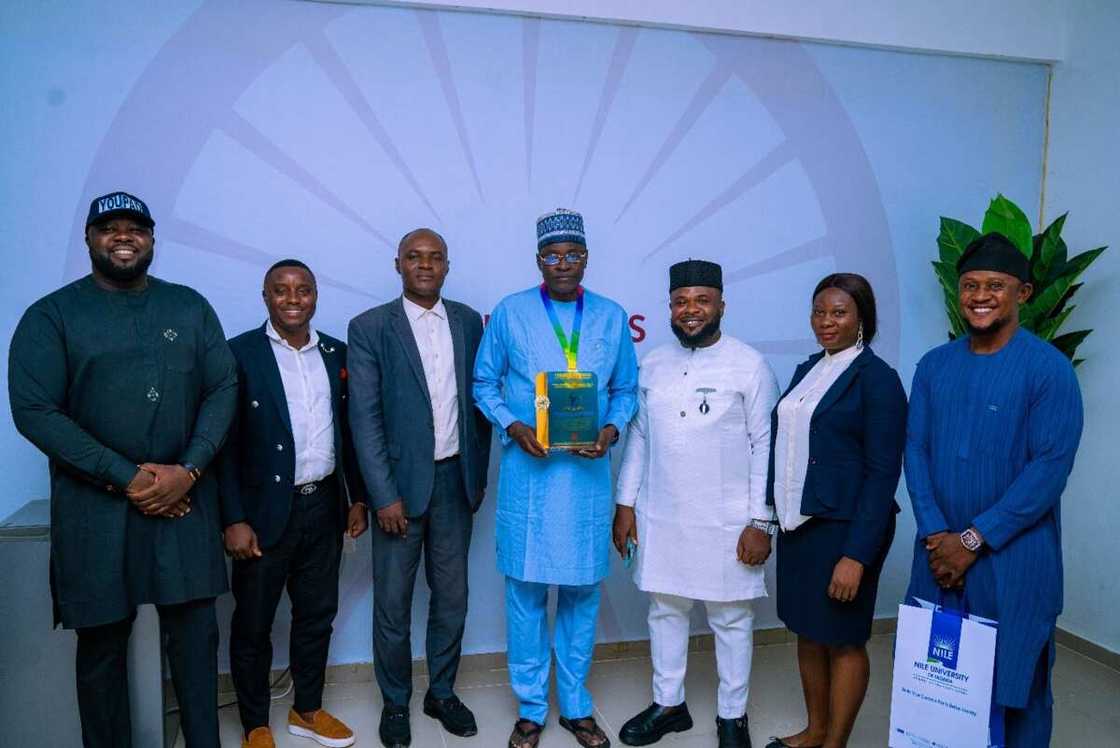 Nile University's VC Bags Thomas Sankara Pan-African Leadership Prize for Excellence Nile University's VC Bags Thomas Sankara Pan-African Leadership Prize for Excellence