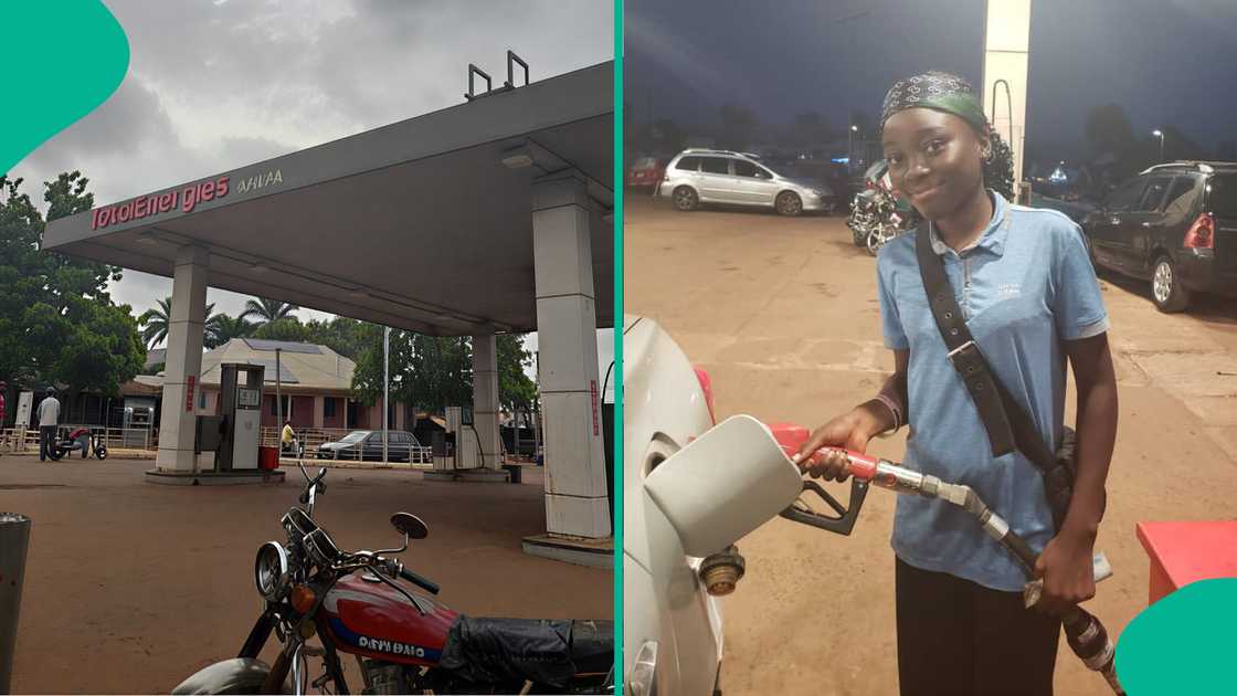 TotalEnergies react after graduate celebrated online that she is now fuel attendant at their filling station TotalEnergies react after graduate celebrated online that she is now fuel attendant at their filling station