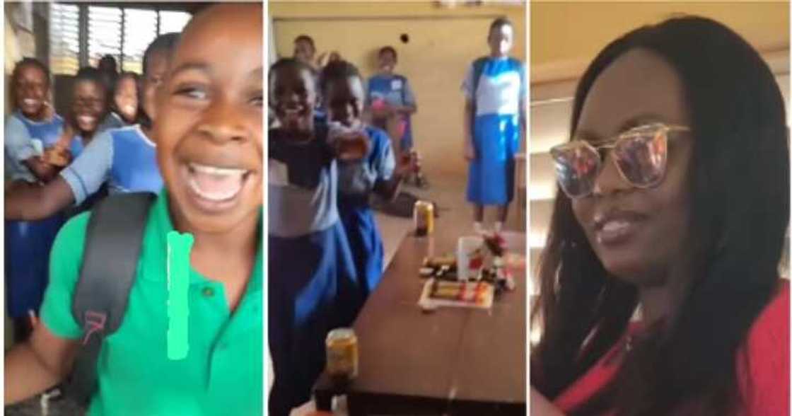 Pupils surprise teacher on birthday, gifts, best teacher ever Pupils surprise teacher on birthday, gifts, best teacher ever
