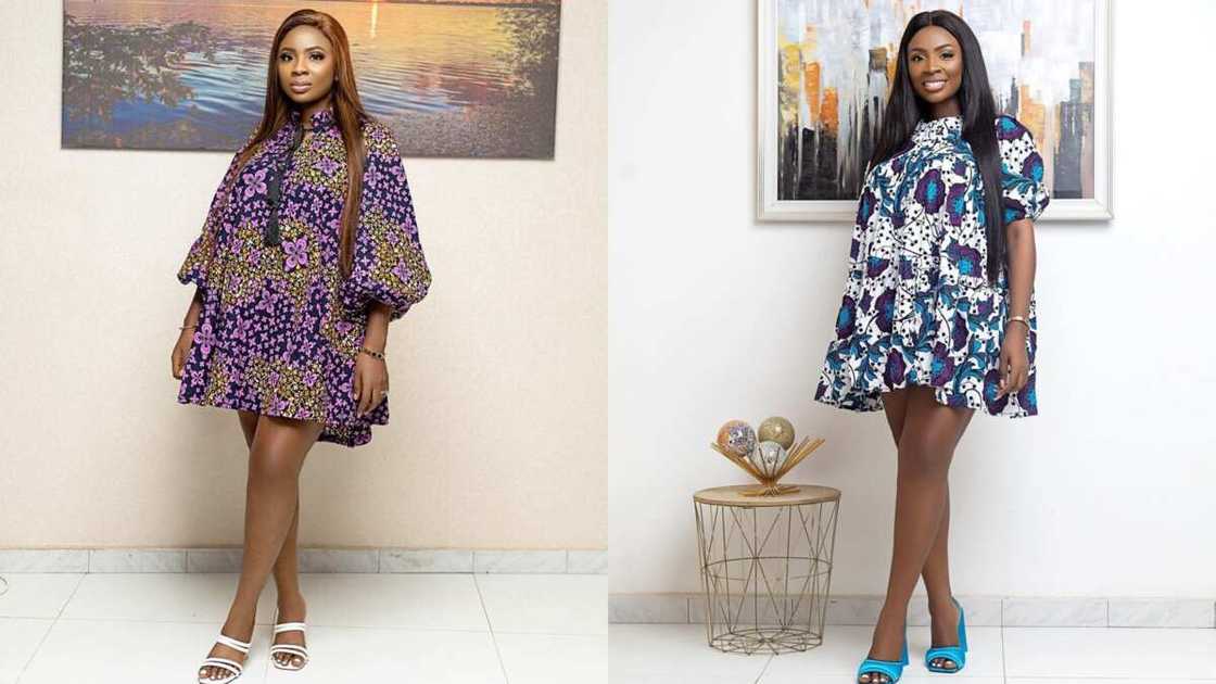 Ankara shirt dress styles